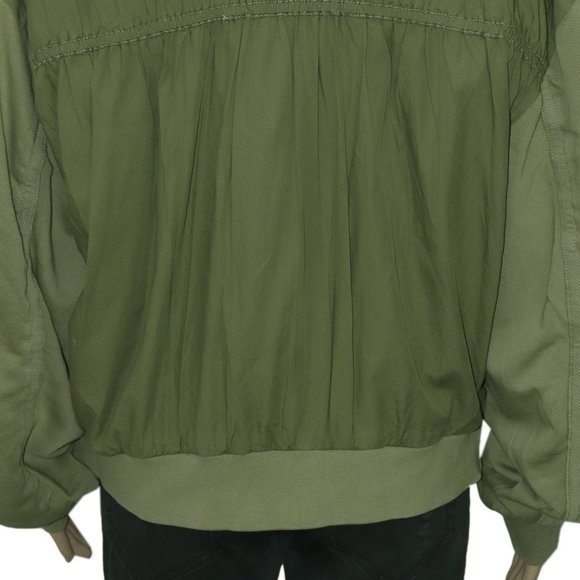 Free People We The Free Karma Bomber Jacket Top New S - Picture 8 of 9